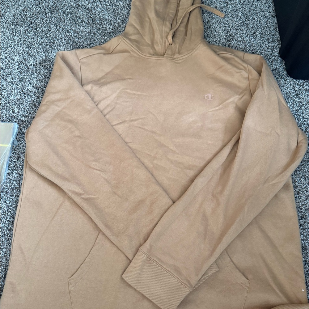 Champion Men's Camel Hoodie&sweat pants